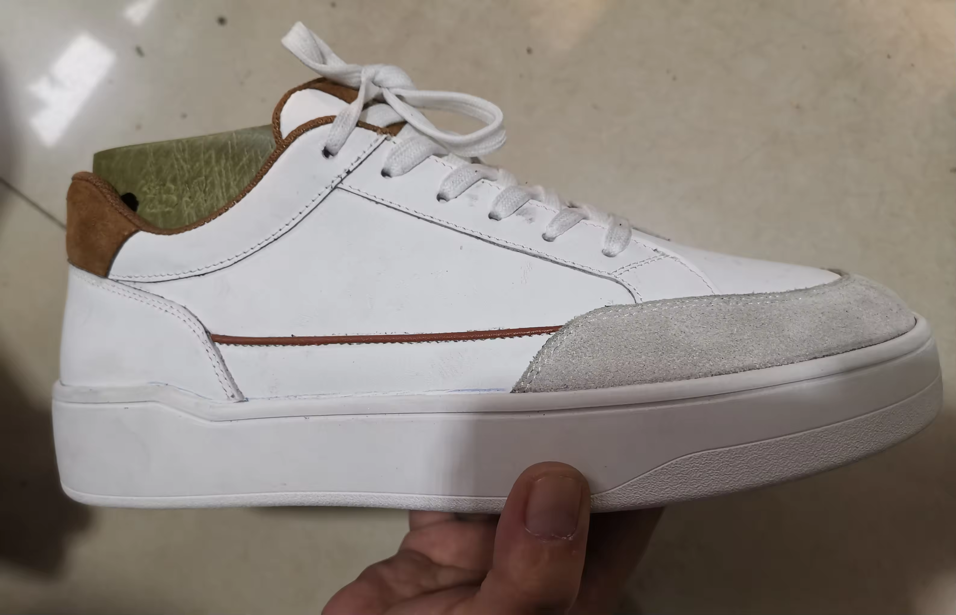 custom shoes process