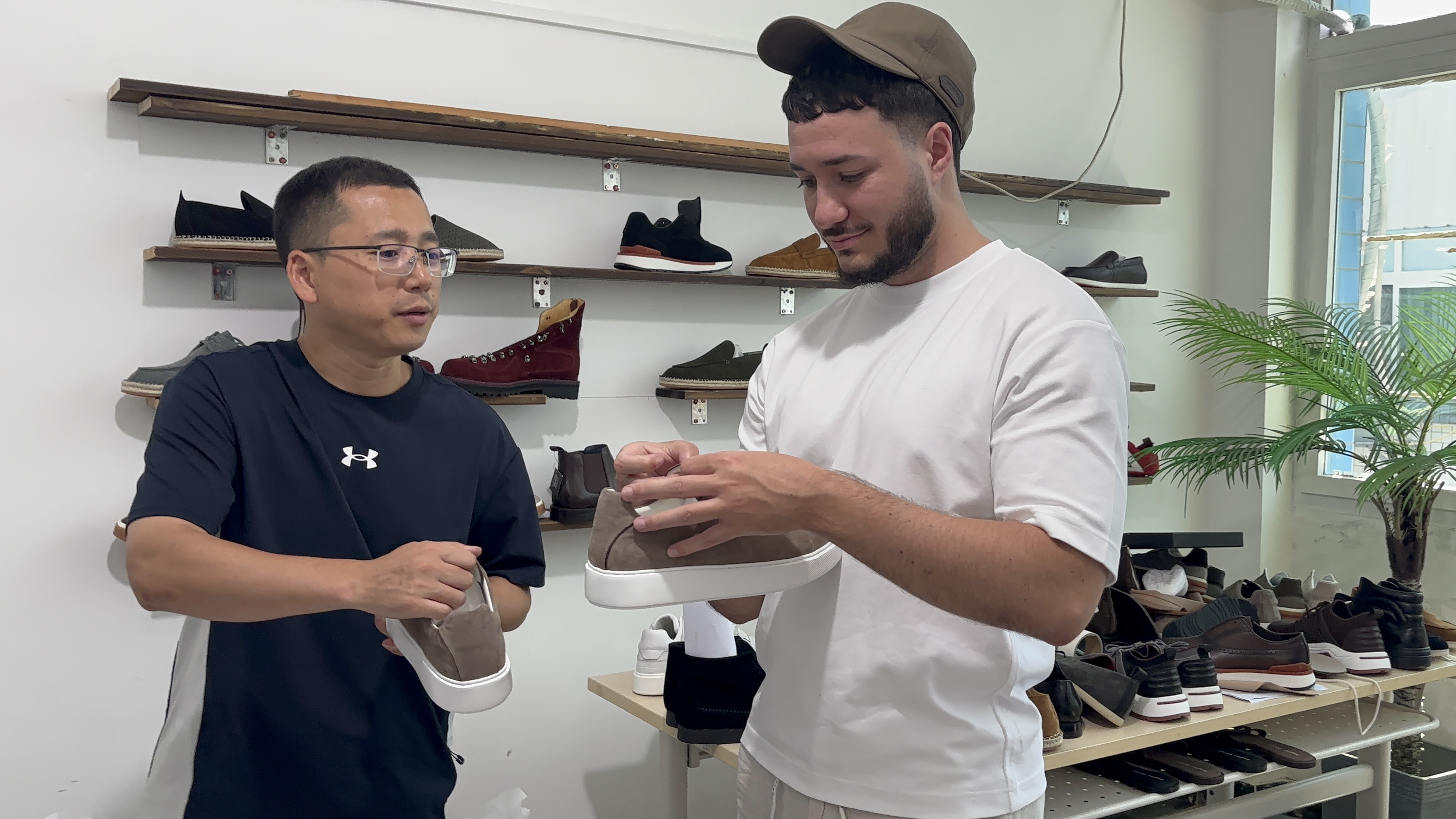 LANCI loyal customers clothing store shoes