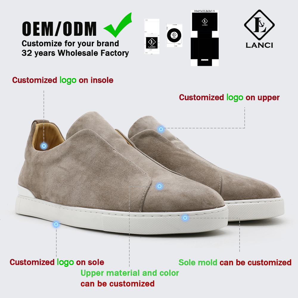 custom suede sneaker